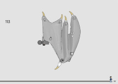 LEGO 76417 instructions page 197 – build guide