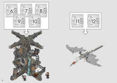 LEGO 76417 instructions page 2 – build guide