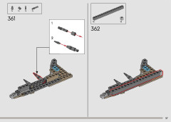 LEGO 76417 instructions page 57 – build guide