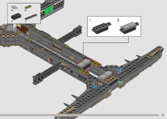 LEGO 76417 instructions page 73 – build guide