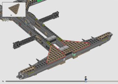 LEGO 76417 instructions page 76 – build guide