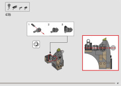 LEGO 76417 instructions page 87 – build guide