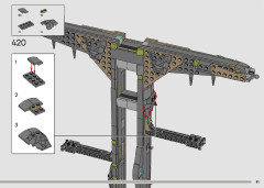 LEGO 76417 instructions page 91 – build guide