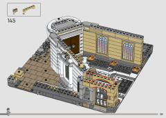 LEGO 76417 instructions page 129 – build guide