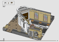 LEGO 76417 instructions page 131 – build guide