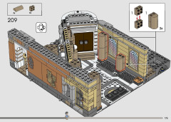 LEGO 76417 instructions page 175 – build guide