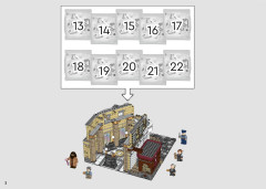 LEGO 76417 instructions page 2 – build guide