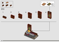 LEGO 76417 instructions page 202 – build guide