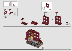 LEGO 76417 instructions page 203 – build guide