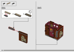 LEGO 76417 instructions page 208 – build guide
