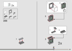 LEGO 76417 instructions page 223 – build guide