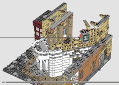 LEGO 76417 instructions page 242 – build guide
