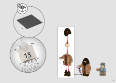 LEGO 76417 instructions page 3 – build guide