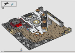 LEGO 76417 instructions page 36 – build guide