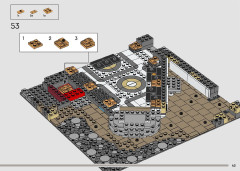 LEGO 76417 instructions page 43 – build guide