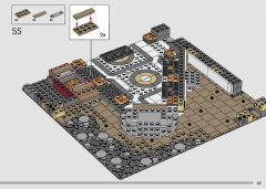 LEGO 76417 instructions page 45 – build guide