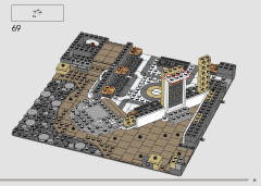 LEGO 76417 instructions page 61 – build guide