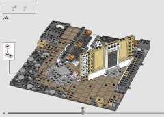 LEGO 76417 instructions page 66 – build guide