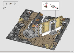 LEGO 76417 instructions page 69 – build guide