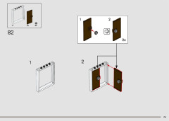 LEGO 76417 instructions page 75 – build guide
