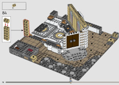 LEGO 76417 instructions page 78 – build guide