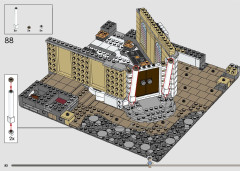 LEGO 76417 instructions page 82 – build guide