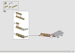 LEGO 76417 instructions page 85 – build guide