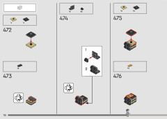 LEGO 76417 instructions page 110 – build guide