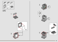 LEGO 76417 instructions page 123 – build guide