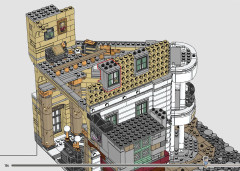 LEGO 76417 instructions page 124 – build guide