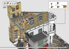 LEGO 76417 instructions page 125 – build guide