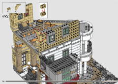 LEGO 76417 instructions page 126 – build guide