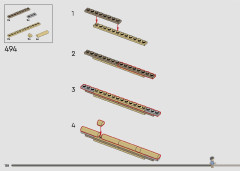 LEGO 76417 instructions page 128 – build guide