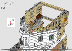 LEGO 76417 instructions page 136 – build guide