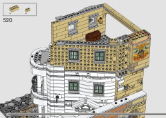 LEGO 76417 instructions page 154 – build guide