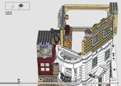 LEGO 76417 instructions page 157 – build guide