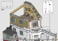 LEGO 76417 instructions page 172 – build guide