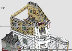 LEGO 76417 instructions page 180 – build guide