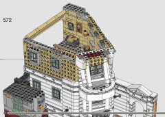 LEGO 76417 instructions page 182 – build guide