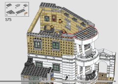 LEGO 76417 instructions page 185 – build guide