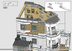 LEGO 76417 instructions page 191 – build guide