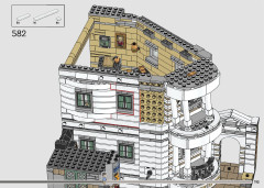 LEGO 76417 instructions page 193 – build guide