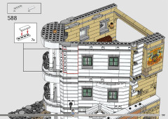 LEGO 76417 instructions page 199 – build guide