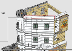 LEGO 76417 instructions page 206 – build guide
