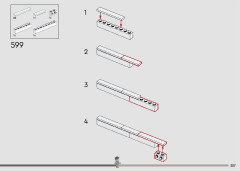 LEGO 76417 instructions page 207 – build guide