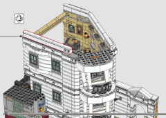 LEGO 76417 instructions page 208 – build guide