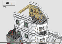 LEGO 76417 instructions page 209 – build guide