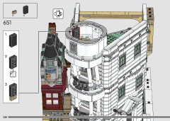 LEGO 76417 instructions page 238 – build guide