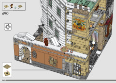 LEGO 76417 instructions page 260 – build guide