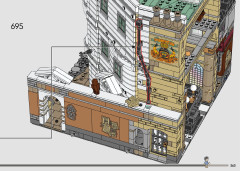 LEGO 76417 instructions page 263 – build guide